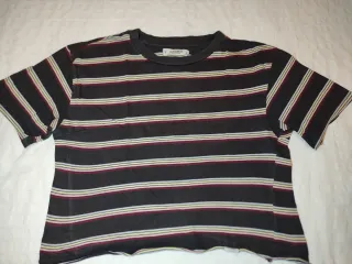 Camiseta Pull&Bear Talla S Rayas Multicolor