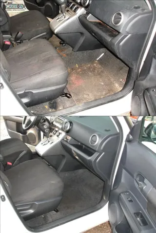 Limpieza interior coche