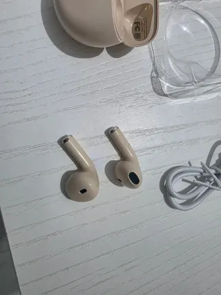 Auriculares Jmmo TWS Beige/Blanco Nuevos
