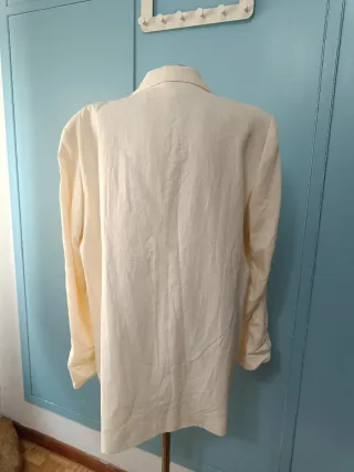 Chaqueta Zara Beige Talla XL