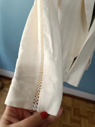 Chaqueta Zara Beige Talla XL