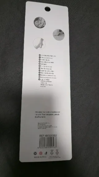 Lixa para pés Dimit azul e preta