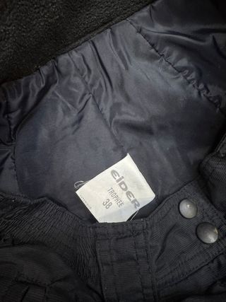 Pantalón de esquí negro talla 38