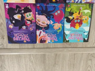 Lote  10 libros princesas dragon