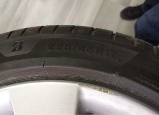 Llantas BMW 225/45/17 con neumáticos