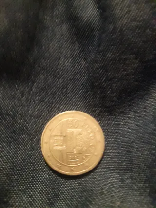 Moneda 50 céntimos Austria 2002
