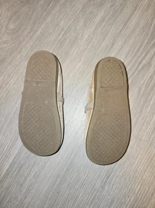 Zapatitos Zapy Girls terciopelo marrones