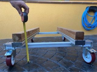 Carro de varada / cuna para moto de agua