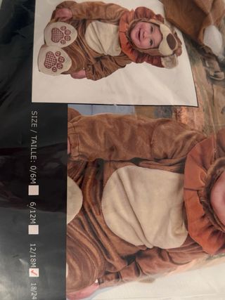 Disfraz de León para Bebé