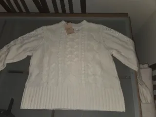 Jersey Pedro del Hierro Blanco Mujer