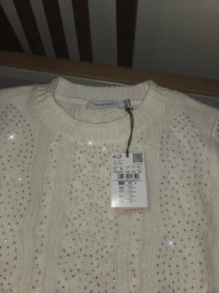 Jersey Pedro del Hierro Blanco Mujer