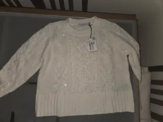 Jersey Pedro del Hierro Blanco Mujer