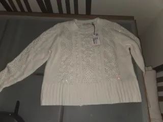 Jersey Pedro del Hierro Blanco Mujer