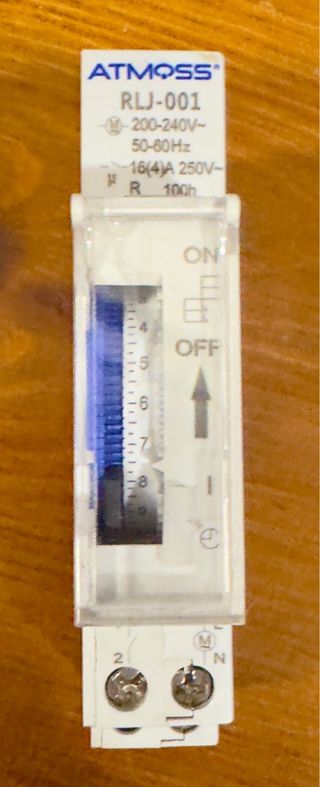 Temporizador ATMOSS RLJ-001 200-240V