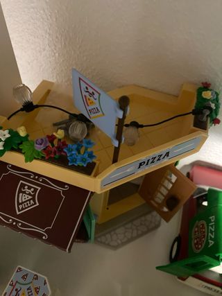 Playmobil Pizzería 70336 y Reparto 6292