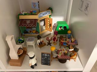 Playmobil Pizzería 70336 y Reparto 6292