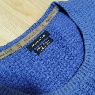 Camisola Massimo Dutti Azul XXL