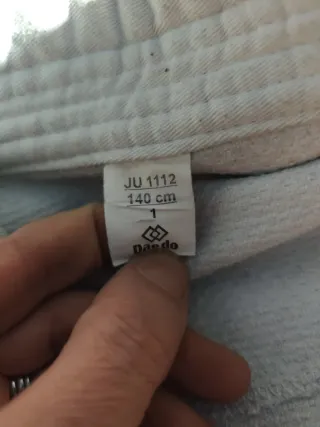 Kimono Daedo Blanco Persona joven