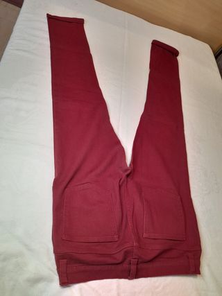Pantalon Vaquero BURDEOS M