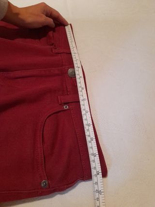 Pantalon Vaquero BURDEOS M