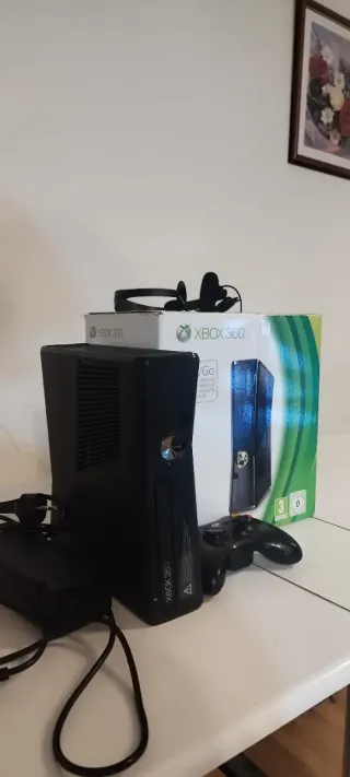 Xbox 360 Negra Completa