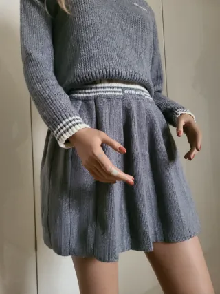 Miu Miu completo gonna maglione