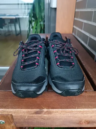 Zapatillas Adidas Terrex Trekking Negras Rojas