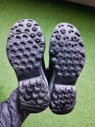 Zapatillas Adidas Terrex Trekking Negras Rojas