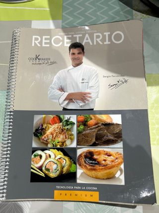 Robot Cocina Cook Maker Premium + Recetario