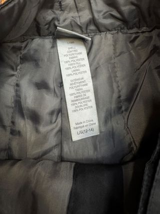 Pantalón de esquí negro Champion 12 14 años chico