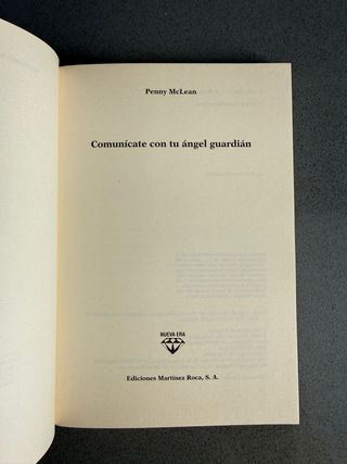 Libro. Comunicate con tu angel guardian. Obelisco