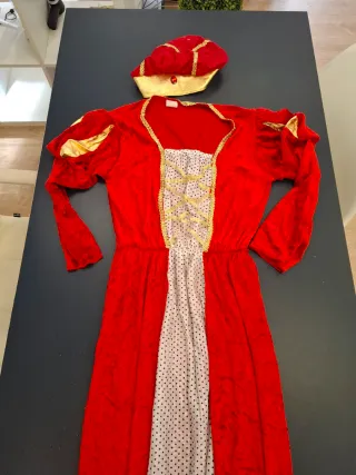 Disfraz Reina Medieval Mujer Talla M