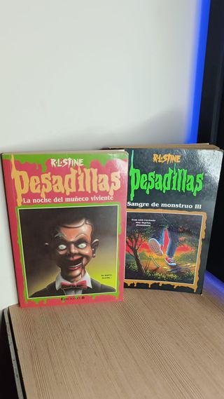 Pack 2 libros Pesadillas #25 - #29
