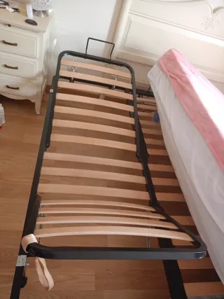 Somier articulado 135x180 abatible extensible sin