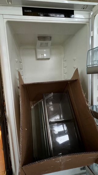 Refrigerador AEG sin gas