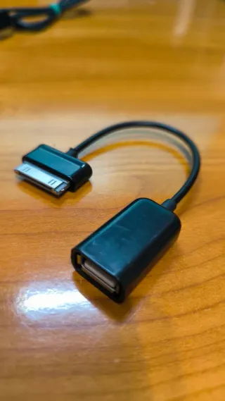 Cables y Adapt. Galaxy Tab + microfono