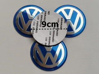 90mm Emblemas para Centro Llantas Ruedas Tapabujes