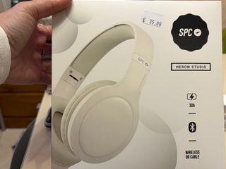 Auriculares SPC Heron Studio Bluetooth Beige