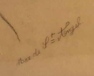 Disegno a carboncino con cornice – Atena
