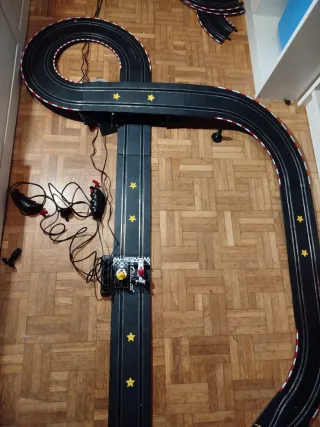 Carrera GO Mario Kart DS circuito entero Nintendo