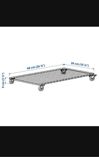 Carrito Blanco Ikea Metálico