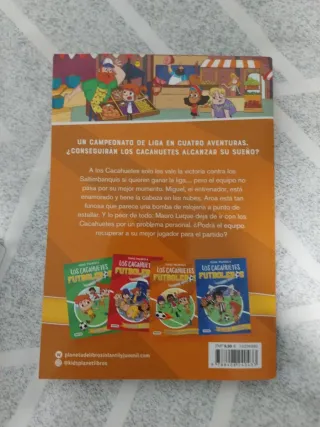 Libros de Los cacahuetes futboleros