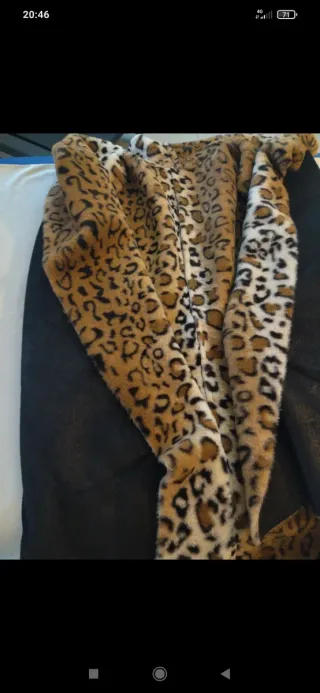 Gilet reversibile fantasia animalier