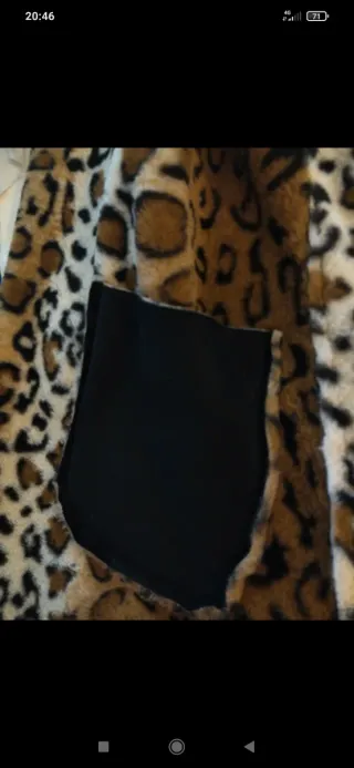 Gilet reversibile fantasia animalier