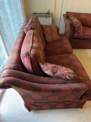 Sofá antiguo 2 plazas para restaurar