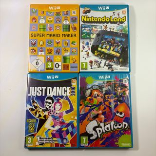 Lotto 4 giochi Nintendo Wii U