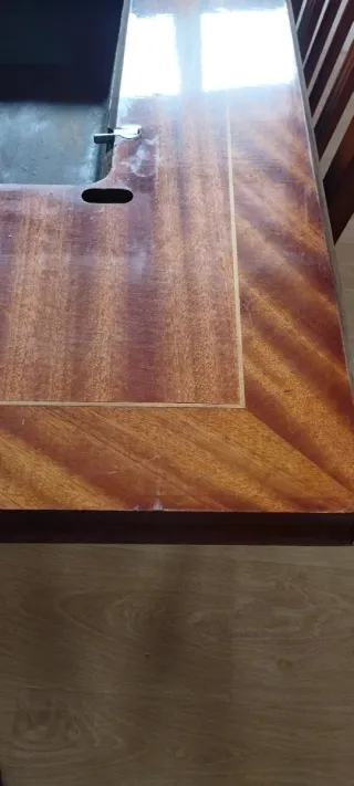 Tablero de madera para máquina de coser