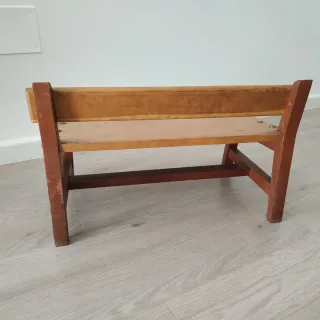 Reclinatorio madera vintage