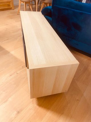 Mesa TV Kallax madera y tela