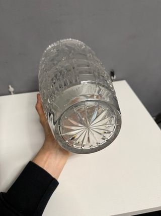 Vaso cristallo molato pesante